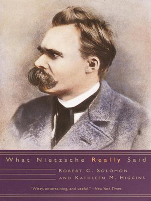 cover image of What Nietzsche Really Said